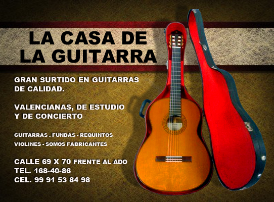 La casa de la Guitarra 69x70 frente al ADO Tel 1684086